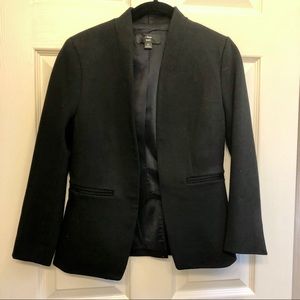 J. CREW BLACK GOING OUT BLAZER